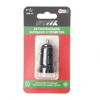 389 р. Устройство зарядное в прикуриватель 2USB 12V WIIIX WIIIX ucc-2-11  с доставкой в г. Керчь. Увеличить фотографию 1