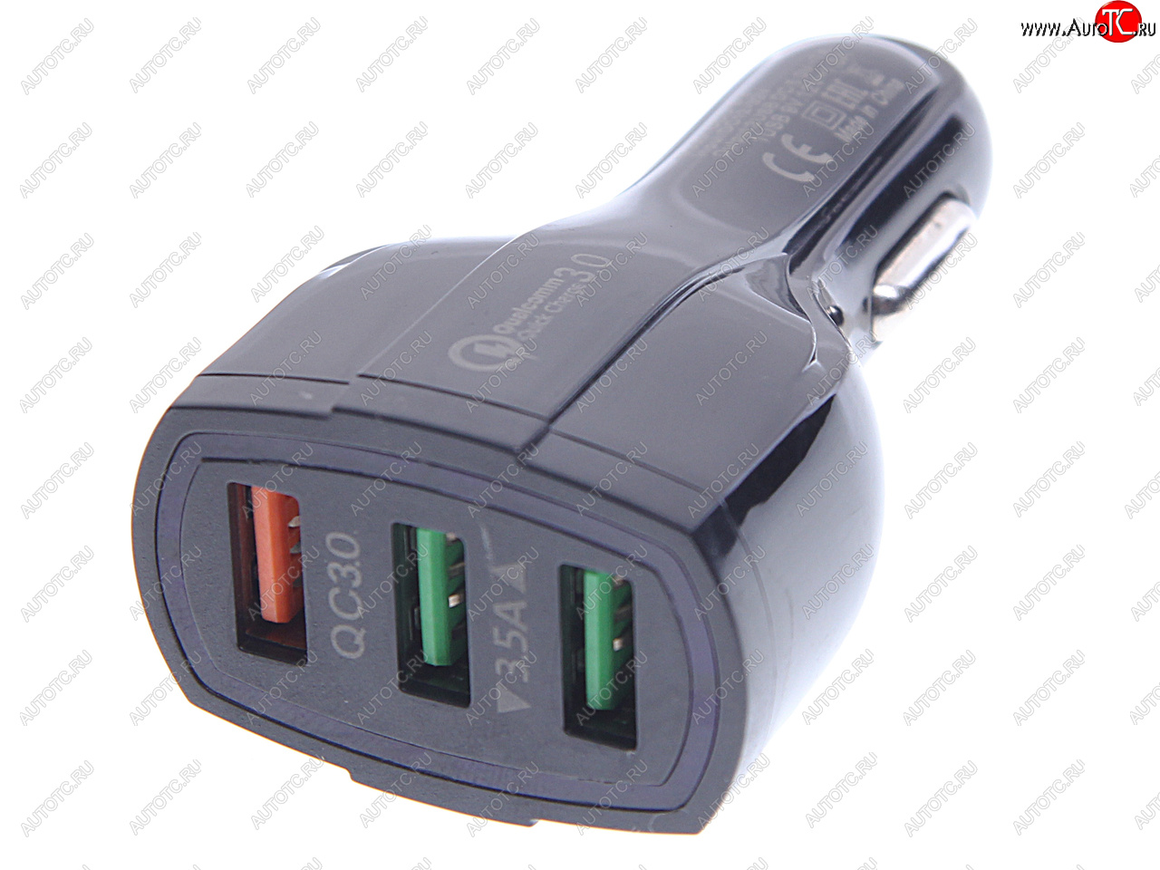 589 р. Устройство зарядное в прикуриватель 3USB 12V Quick Charge WIIIX WIIIX ucc-3-3  с доставкой в г. Керчь