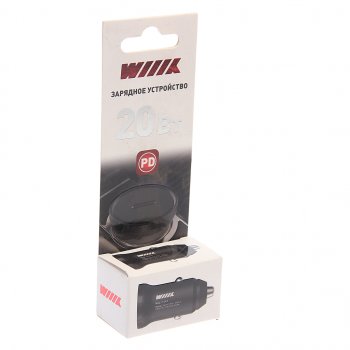 569 р. Устройство зарядное в прикуриватель 1USB Type C 12V WIIIX WIIIX ucc-4-1-12  с доставкой в г. Керчь. Увеличить фотографию 2