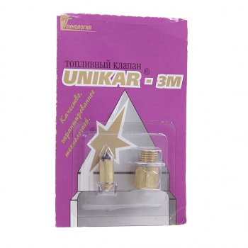 379 р. Клапан карбюратора К-151 игольчатый НО в сборе.UNIKAR UNIKAR unikar-3m  с доставкой в г. Керчь. Увеличить фотографию 1