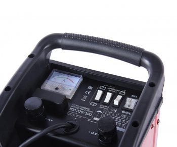 11 199 р. Устройство пуско-зарядное 12-24V/30-500Ач/180А передвижное ELITECH ELITECH упз 320-180 ELITECH упз 320-180  с доставкой в г. Керчь. Увеличить фотографию 2