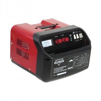 10 699 р. Устройство пуско-зарядное 12-24V/40-700Ач/180А ELITECH ELITECH упз 50180 ELITECH упз 50180  с доставкой в г. Керчь. Увеличить фотографию 1