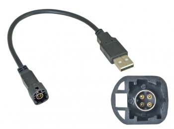 299 р. Разъем-переходник USB INCAR INCAR usb vw-fc106  с доставкой в г. Керчь. Увеличить фотографию 2