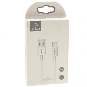 267 р. Кабель micro USB 1м HOCO HOCO us-sj284 u23 white  с доставкой в г. Керчь. Увеличить фотографию 2
