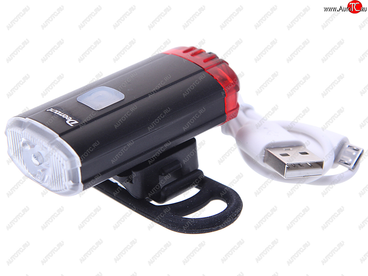 1 169 р. Фонарь велосипедный 2 в 1 USB кабель с аккумулятором 800mAh VXM NO NAME ут00019039  с доставкой в г. Керчь