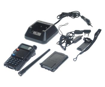 2 669 р. Рация BAOFENG BAOFENG uv-5r черный  с доставкой в г. Керчь. Увеличить фотографию 1