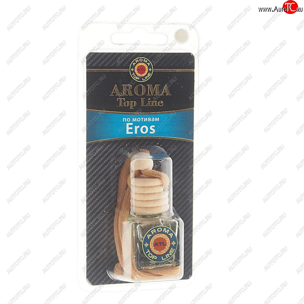 296 р. Ароматизатор подвесной жидкостный (Versace Eros) 5мл TOP LINE TOP LINE versace eros  с доставкой в г. Керчь