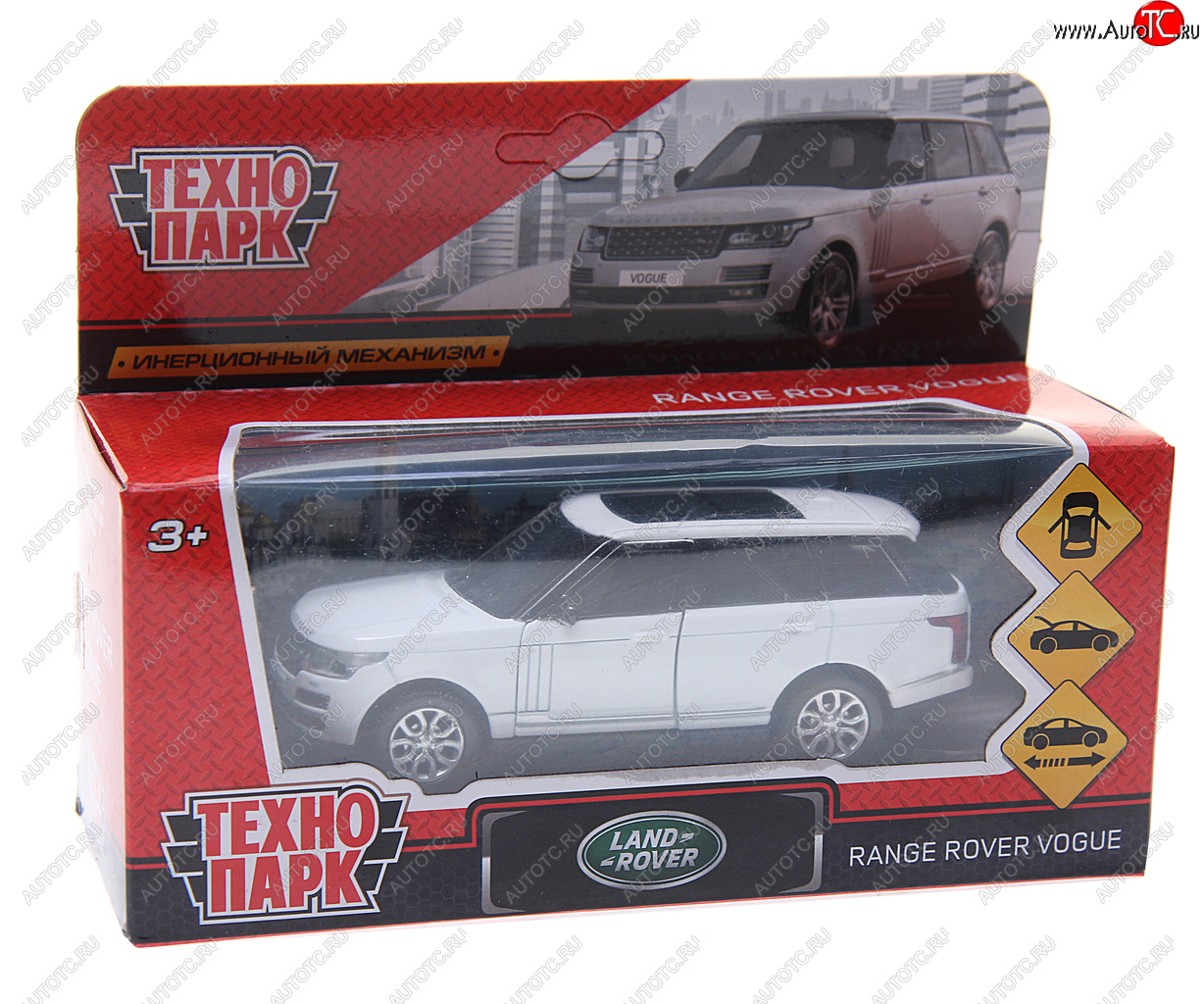 819 р. Модель автомобиля RANGE ROVER металлическая ТЕХНОПАРК ТЕХНОПАРК vogue-wt  с доставкой в г. Керчь