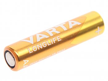 105 р. Батарейка AAA LR03 1.5V блистер 4шт. (цена за 1шт.) Alkaline Longlife VARTA VARTA vrt-lr03l(4)бл  с доставкой в г. Керчь. Увеличить фотографию 1