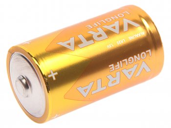 359 р. Батарейка D LR20 1.5V блистер 2шт. (цена за 1шт.) Alkaline Longlife VARTA VARTA vrt-lr20lбл  с доставкой в г. Керчь. Увеличить фотографию 2