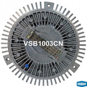 4 699 р. Вискомуфта BMW 3 (E34,E46),5 (E39) (2.03.2) привода вентилятора (3 болта) KRAUF KRAUF vsb1003cn  с доставкой в г. Керчь. Увеличить фотографию 4