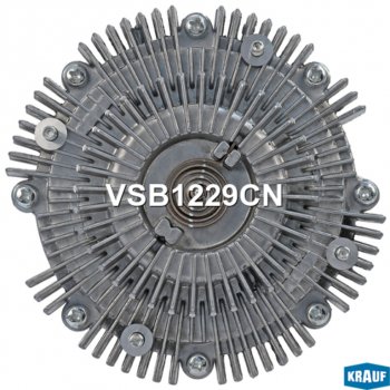 5 849 р. Вискомуфта TOYOTA Land Cruiser (09-) привода вентилятора охлаждения KRAUF KRAUF vsb1229cn  с доставкой в г. Керчь. Увеличить фотографию 2