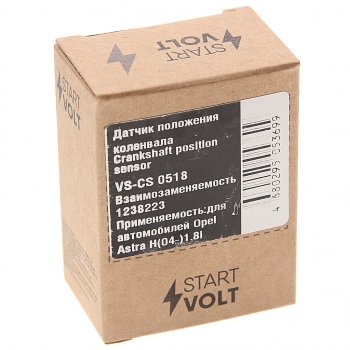 669 р. Датчик положения коленвала OPEL Astra G (01-05) STARTVOLT STARTVOLT vs-cs0518  с доставкой в г. Керчь. Увеличить фотографию 3