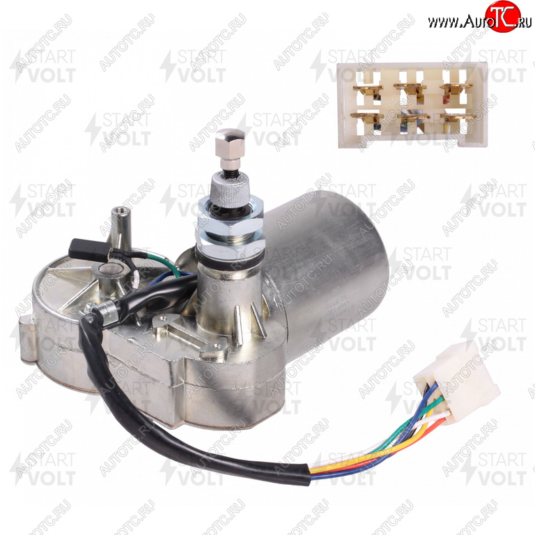 4 599 р. Мотор-редуктор стеклоочистителя ЛИАЗ-5256,ЛАЗ-4202 правый STARTVOLT STARTVOLT vwf 1301  с доставкой в г. Керчь