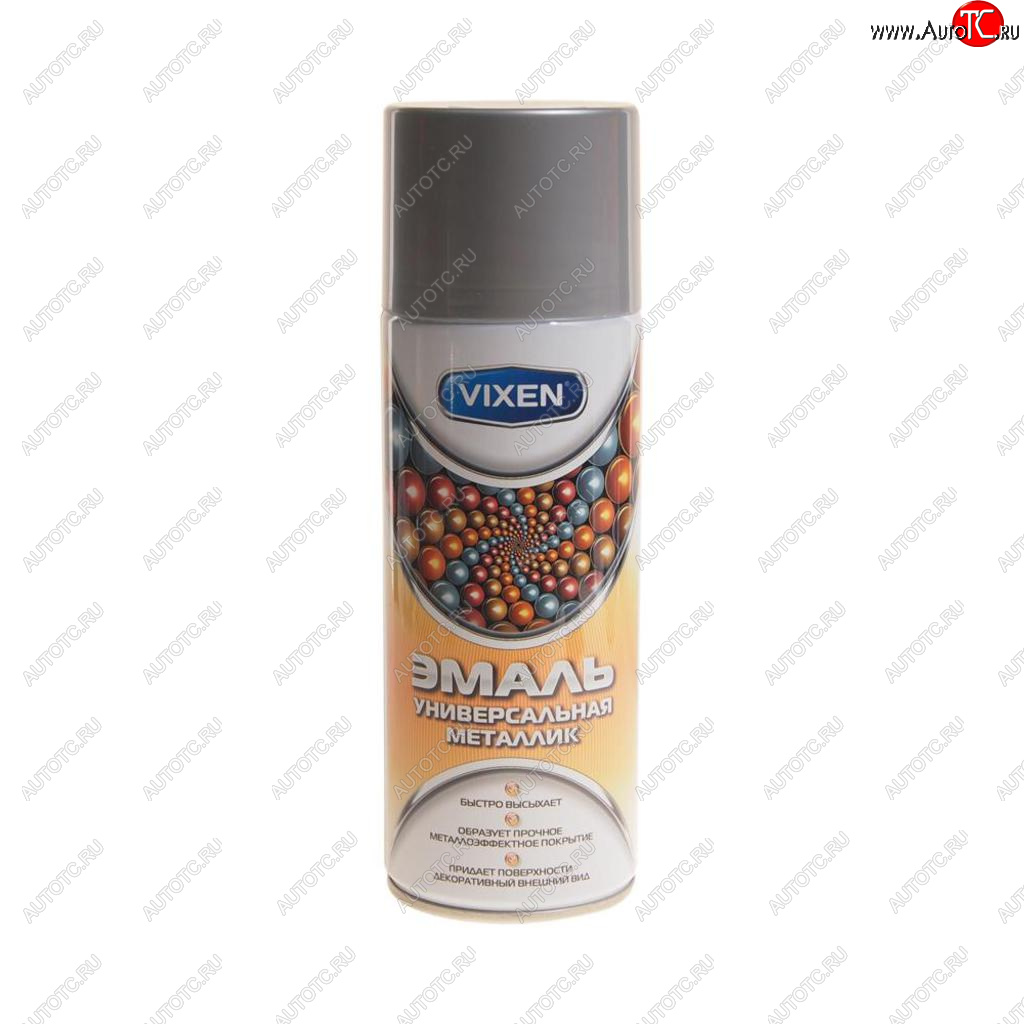299 р. Краска хром металлик аэрозоль 520мл VIXEN VIXEN vx-19110  с доставкой в г. Керчь