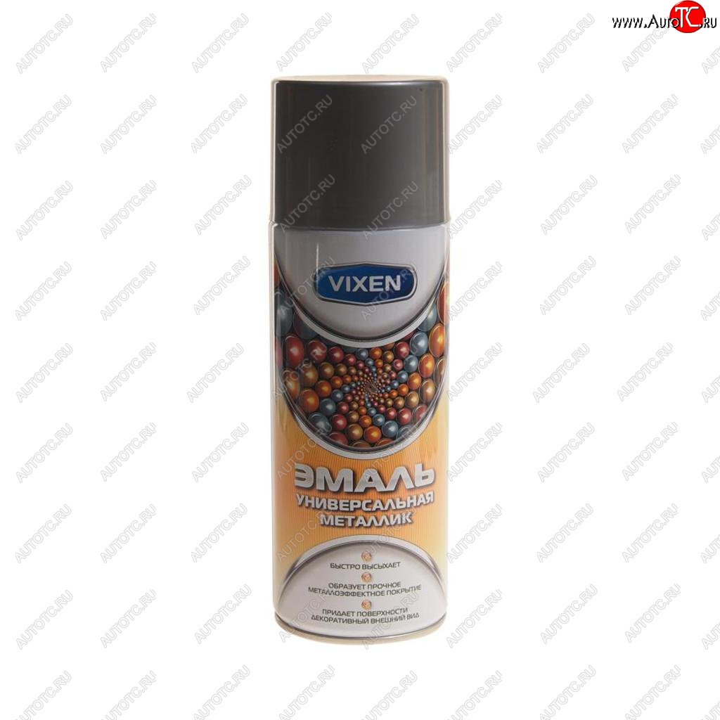 329 р. Краска серебро металлик аэрозоль 520мл VIXEN VIXEN vx-19120  с доставкой в г. Керчь