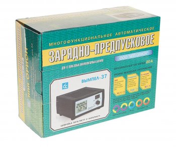 6 699 р. Устройство зарядное 12V 20А 220V (автомат) с ЖК дисплеем Вымпел 37 ОРИОН ОРИОН вымпел-37  с доставкой в г. Керчь. Увеличить фотографию 3