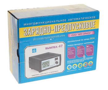 8 549 р. Устройство зарядное 12-24V 20А 220V (автомат) с ЖК дисплеем Вымпел 47 ОРИОН ОРИОН вымпел-47  с доставкой в г. Керчь. Увеличить фотографию 3