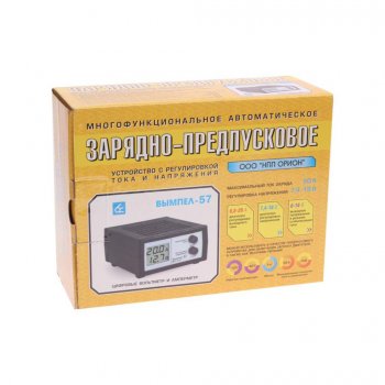 7 649 р. Устройство зарядное 7-18V 20А 220V (автомат) с ЖК дисплеем Вымпел 57 ОРИОН ОРИОН вымпел-57  с доставкой в г. Керчь. Увеличить фотографию 3