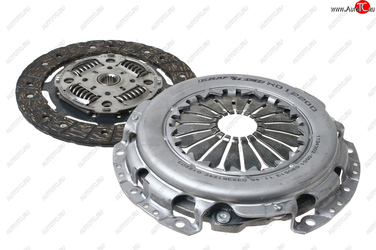 8 999 р. Сцепление FORD Focus 2,Mondeo 4,C-Max (1.41.6) (16V) (без подшипника) KRAFTTECH KRAFTTECH w01220b9  с доставкой в г. Керчь