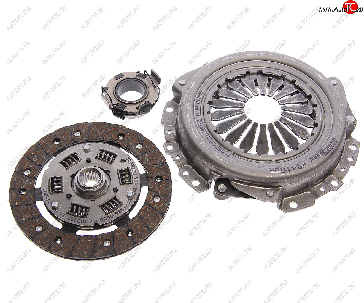 6 899 р. Сцепление GEELY MK (08-) KRAFTTECH KRAFTTECH w06180f  с доставкой в г. Керчь