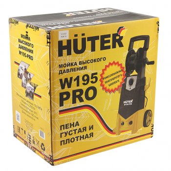19 999 р. Мойка 2500Вт 195Bar 420 лчас 8м с барабаном HUTER HUTER w195-pro  с доставкой в г. Керчь. Увеличить фотографию 8