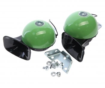 Сигнал звуковой 12V 320430Hz комплект 2шт. TORINO TORINO w-2021green