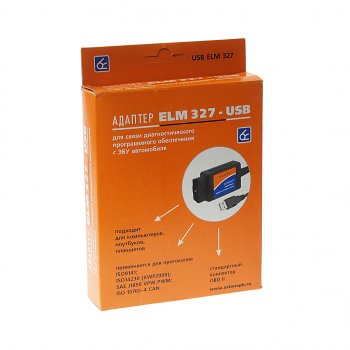 1 329 р. Адаптер диагностический ELM 327 USB ОРИОН ОРИОН w-327usb  с доставкой в г. Керчь. Увеличить фотографию 3