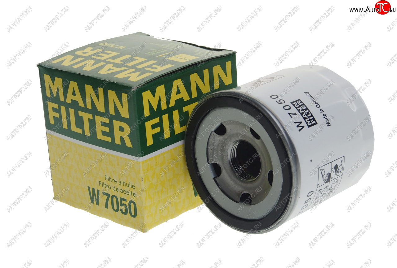 1 079 р. Фильтр масляный FORD Transit (06-) PEUGEOT Boxer (14-) MANN MANN w7050  с доставкой в г. Керчь