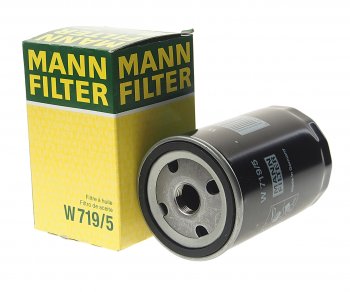 579 р. Фильтр масляный VW AUDI (-94) MANN MANN w7195  с доставкой в г. Керчь. Увеличить фотографию 1