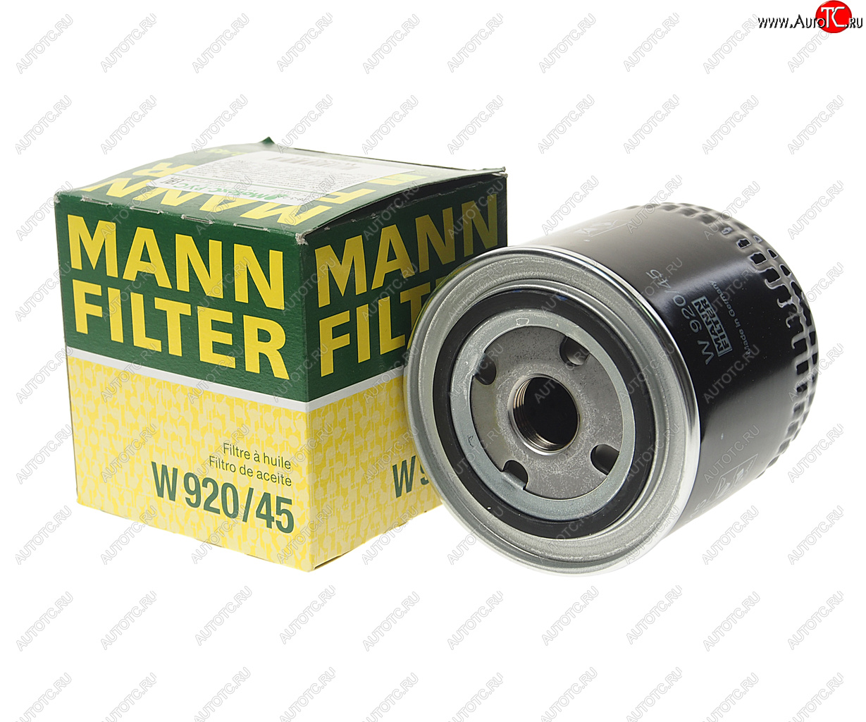 959 р. Фильтр масляный FORD Mondeo 1,2,3 (94-04-) MAZDA MPV 2 (99-02),Tribute (00-) MANN MANN w92045  с доставкой в г. Керчь