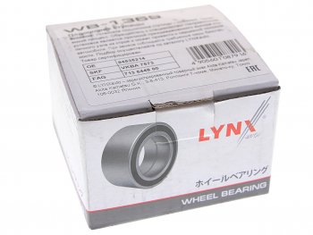 2 259 р. Подшипник ступицы CHEVROLET Aveo (03-08) задней комплект LYNX LYNX wb1369  с доставкой в г. Керчь. Увеличить фотографию 2
