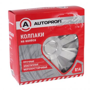 2 659 р. Колпак колеса R-14 металлик AUTOPROFI комплект 4шт. AUTOPROFI wc-2015 silver (14) AUTOPROFI wc-2015 silver (14)  с доставкой в г. Керчь. Увеличить фотографию 2