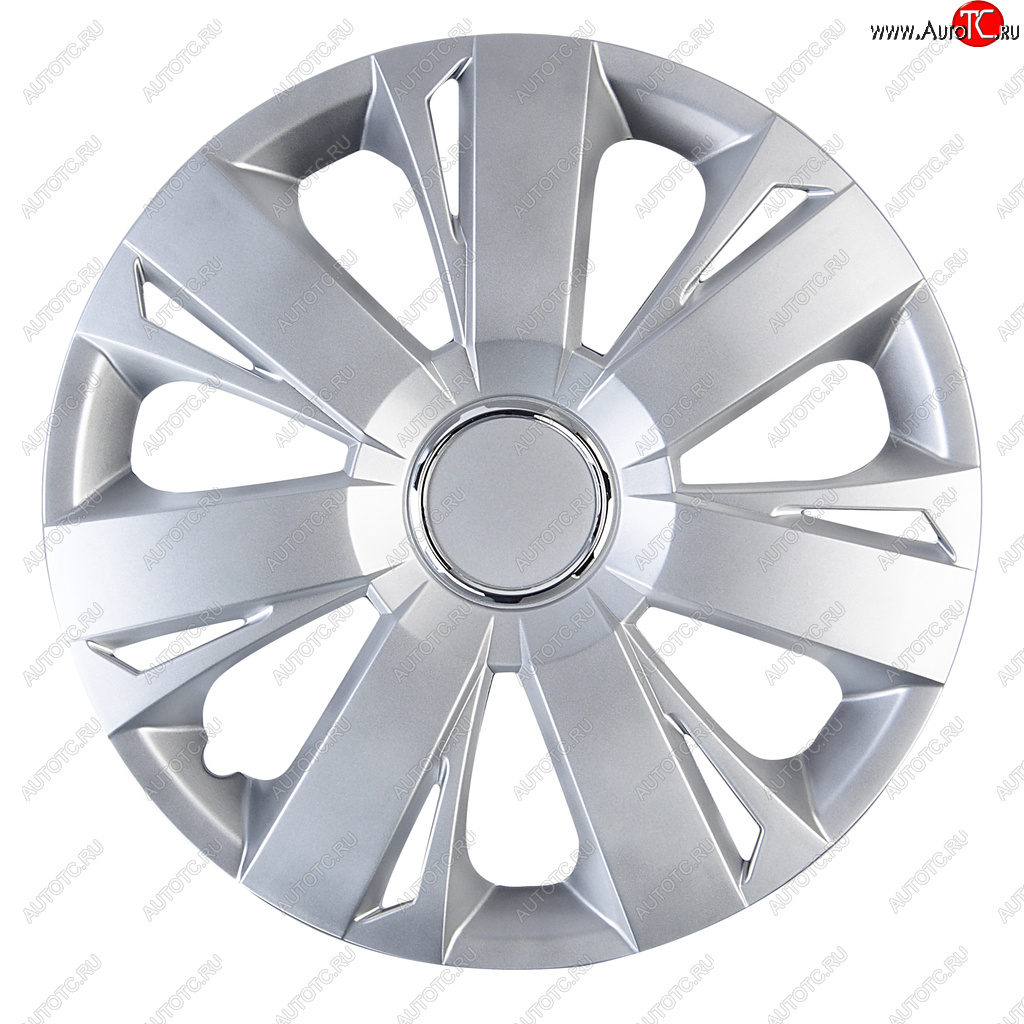 2 659 р. Колпак колеса R-14 металлик AUTOPROFI комплект 4шт. AUTOPROFI wc-2015 silver (14) AUTOPROFI wc-2015 silver (14)  с доставкой в г. Керчь