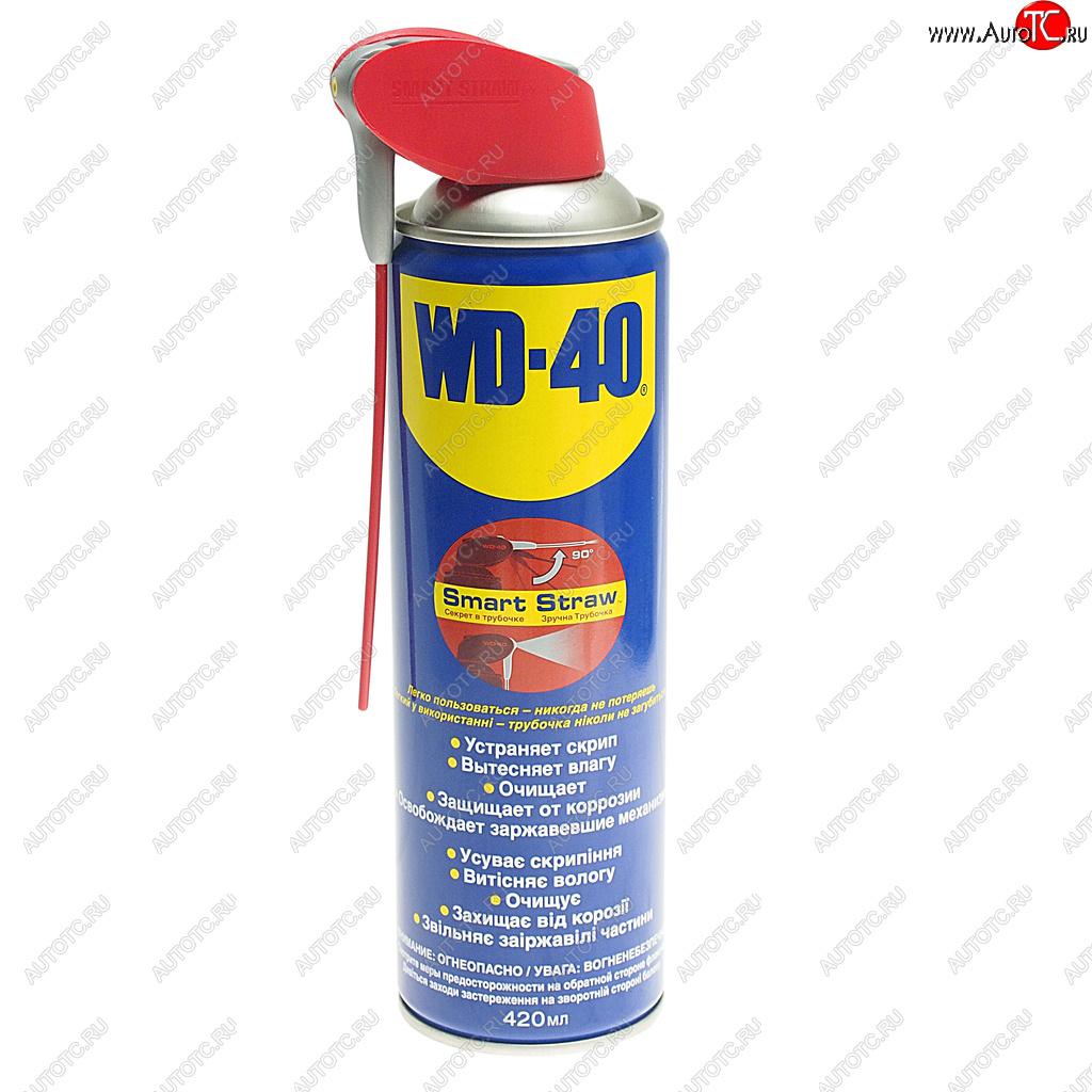 1 639 р. Смазка универсальная проникающая 420мл аэрозоль (трубка) WD-40 WD-40 wd00022  с доставкой в г. Керчь