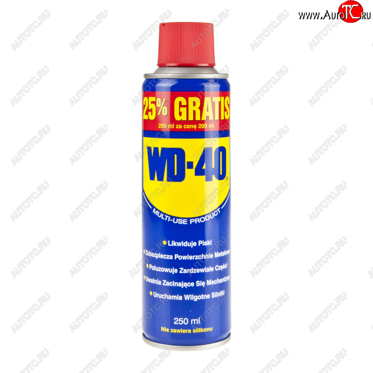 739 р. Смазка универсальная проникающая 250мл аэрозоль WD-40 WD-40 wd00025  с доставкой в г. Керчь