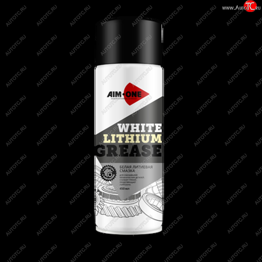 329 р. Смазка литиевая белая грязеотталкивающая 450мл аэрозоль White Lithium Grease AIM-ONE AIM-ONE wg-450  с доставкой в г. Керчь