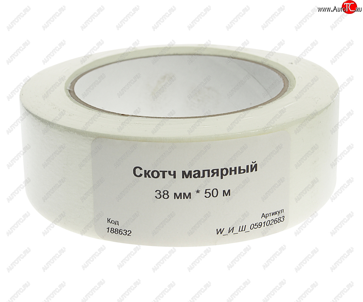 178 р. Скотч малярный 38ммх50м TECHROLL TECHROLL w_и_ш_059102683  с доставкой в г. Керчь