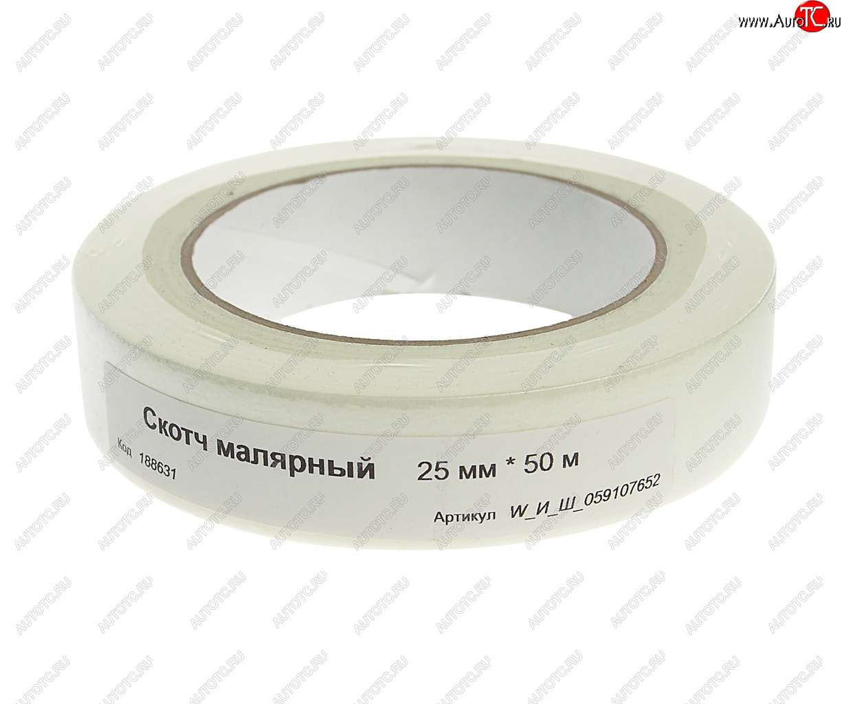 121 р. Скотч малярный 25ммх50м TECHROLL TECHROLL w_и_ш_059107652  с доставкой в г. Керчь