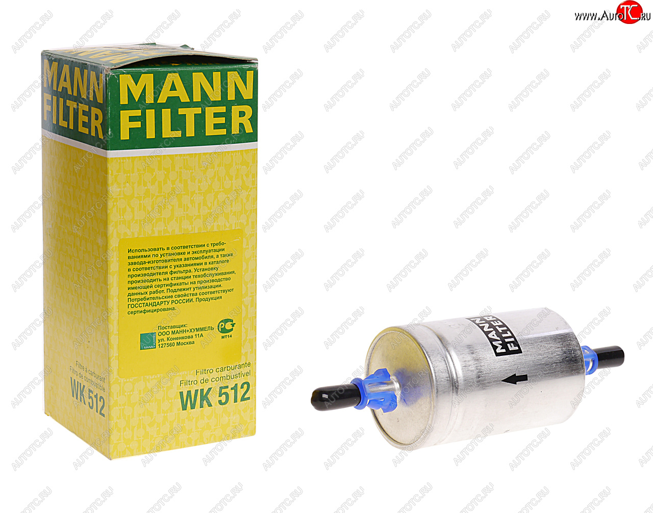 719 р. Фильтр топливный VW AUDI OPEL PEUGEOT MANN MANN wk512  с доставкой в г. Керчь