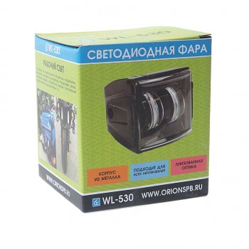 1 999 р. Фара рабочего света 85х78х90мм 30W 2LED ВЫМПЕЛ ОРИОН wl-530  с доставкой в г. Керчь. Увеличить фотографию 3