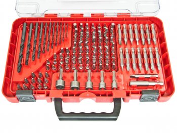1 739 р. Набор бит и сверл 120 предметов в пластиковом футляре WMC TOOLS WMC TOOLS wmc-10120  с доставкой в г. Керчь. Увеличить фотографию 1