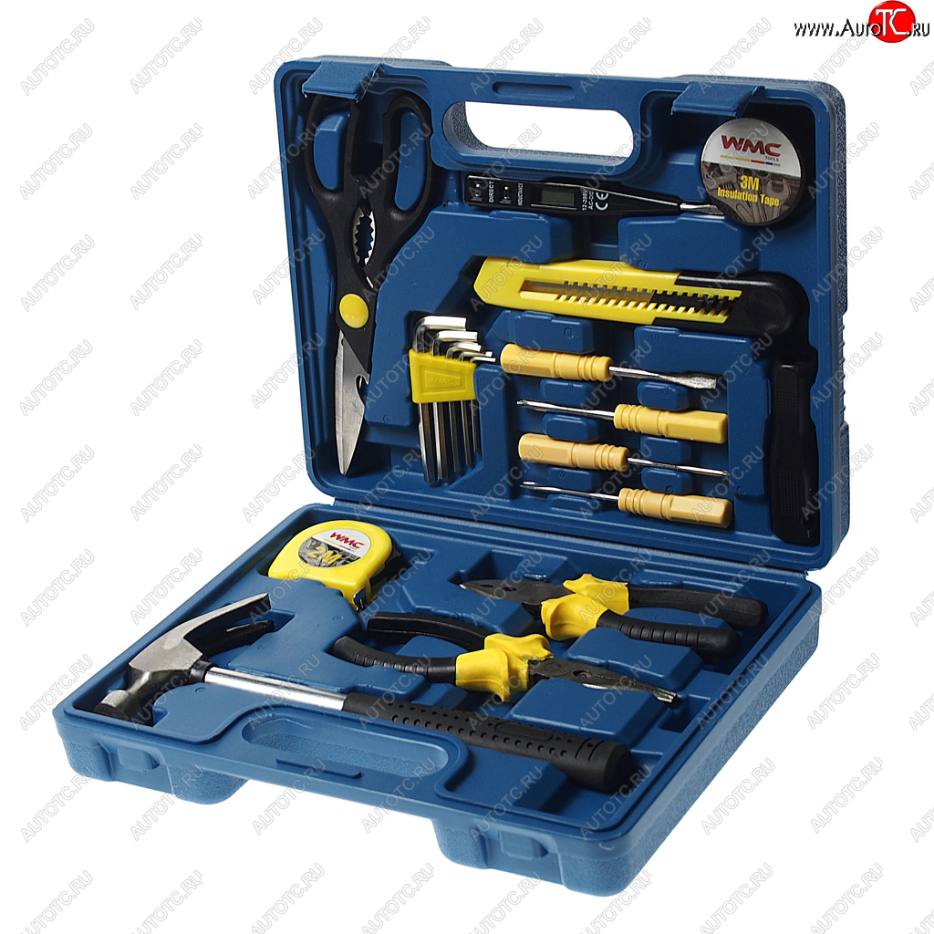 1 339 р. Набор инструментов 18 предметов WMC TOOLS WMC TOOLS wmc-1018  с доставкой в г. Керчь