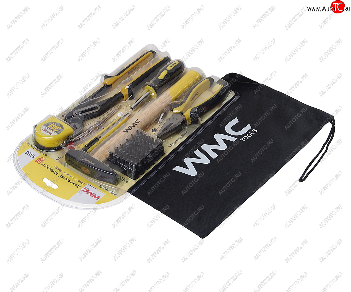 1 779 р. Набор инструментов шарнирно-губцевых 50 предметов WMC TOOLS WMC TOOLS wmc-1050  с доставкой в г. Керчь
