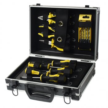 6 999 р. Набор инструментов 64 предмета в чемодане WMC TOOLS WMC TOOLS wmc-1064  с доставкой в г. Керчь. Увеличить фотографию 2