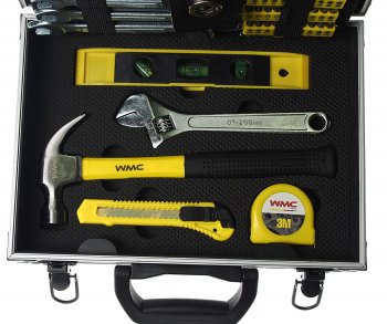6 999 р. Набор инструментов 64 предмета в чемодане WMC TOOLS WMC TOOLS wmc-1064  с доставкой в г. Керчь. Увеличить фотографию 6