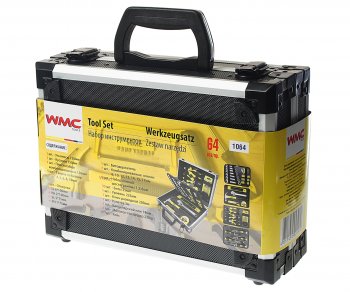 6 999 р. Набор инструментов 64 предмета в чемодане WMC TOOLS WMC TOOLS wmc-1064  с доставкой в г. Керчь. Увеличить фотографию 7