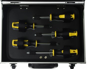 7 449 р. Набор инструментов 91 предмет в чемодане WMC TOOLS WMC TOOLS wmc-1091 WMC TOOLS wmc-1091  с доставкой в г. Керчь. Увеличить фотографию 5