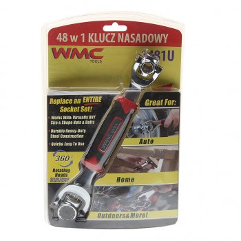 999 р. Ключ гаечный универсальный в блистере WMC TOOLS WMC TOOLS wmc-1481u  с доставкой в г. Керчь. Увеличить фотографию 1
