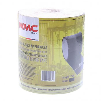 349 р. Скотч ремонтный 10cмх1.52м водонепроницаемый (черный) WMC TOOLS WMC TOOLS wmc-152b  с доставкой в г. Керчь. Увеличить фотографию 1